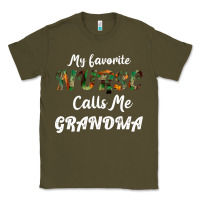 Army Green My Favorite Nurse Calls Me Grandma Classic Tee - Bettercallsaul