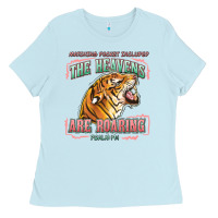 Baby Blue the heavens are roaring Ladies Tee - LillyAllenDesigns