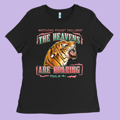 The Heavens Are Roaring Ladies Tee Designed By Lillyallendesigns