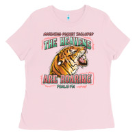 Bubblegum Pink the heavens are roaring Ladies Tee - LillyAllenDesigns