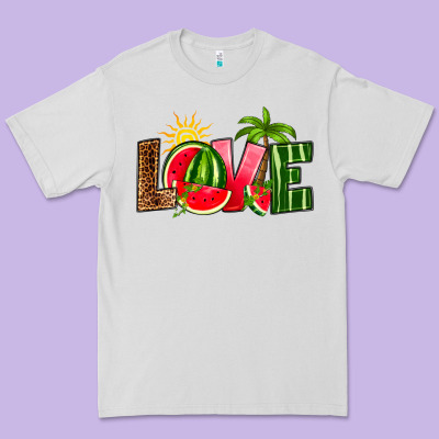 Love Watermelon Premium Tee Designed By Ranaportraitstore