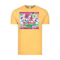 Vintage Mustard Pride Day LGBTQ+ Vintage Tee - NancyCooperArtShop