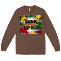 Chestnut juneteenth free ish since 1865 Long Sleeve Tee - CowGirlArtShop