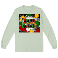 Matcha juneteenth free ish since 1865 Long Sleeve Tee - CowGirlArtShop
