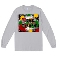 Moon Dust juneteenth free ish since 1865 Long Sleeve Tee - CowGirlArtShop