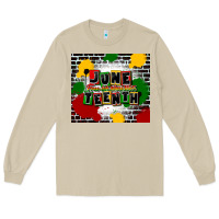 Mushroom juneteenth free ish since 1865 Long Sleeve Tee - CowGirlArtShop