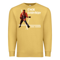 Antique Gold eddie cochran c mon everybody album cover Premium Sweatshirt - tuanDangUi