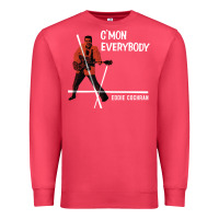 Cardinal eddie cochran c mon everybody album cover Premium Sweatshirt - tuanDangUi