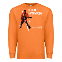 Carrot eddie cochran c mon everybody album cover Premium Sweatshirt - tuanDangUi