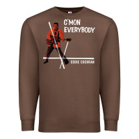 Chestnut eddie cochran c mon everybody album cover Premium Sweatshirt - tuanDangUi