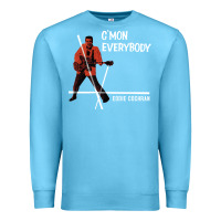 Ocean Blue eddie cochran c mon everybody album cover Premium Sweatshirt - tuanDangUi