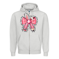 Dove Grey easter bunny pencil bow Zipper Hoodie - CowhideDigitalArt