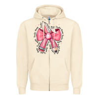 Sandshell easter bunny pencil bow Zipper Hoodie - CowhideDigitalArt