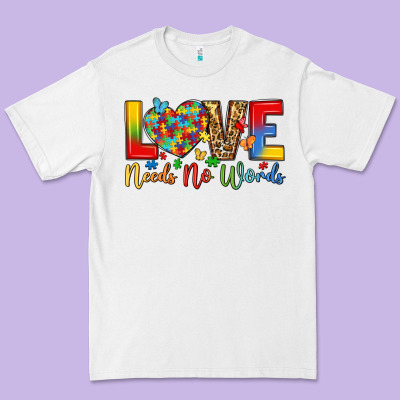 Love Needs No Words Premium Tee Designed By Lillyallendesigns