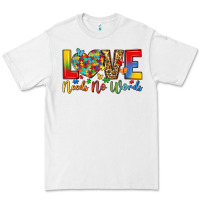 White love needs no words Premium Tee - LillyAllenDesigns