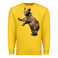 Lemon Brown Bear Cub Premium Sweatshirt - LillyAllenDesigns