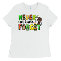 White never let them forget juneteenth Ladies Tee - LillyAllenDesigns