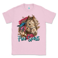Bubblegum Pink free spirit appaloosa horse Classic Tee - LillyAllenDesigns
