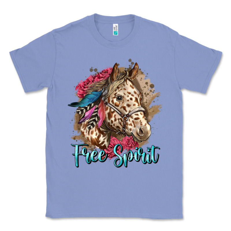 Free Spirit Appaloosa Horse Classic Tee by LillyAllenDesigns | Teevron