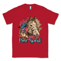 Red free spirit appaloosa horse Classic Tee - LillyAllenDesigns