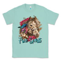 Seafoam free spirit appaloosa horse Classic Tee - LillyAllenDesigns