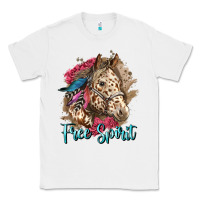 White free spirit appaloosa horse Classic Tee - LillyAllenDesigns
