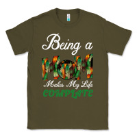 Army Green Being A Mom Makes My Life Complete For dark Classic Tee - Bettercallsaul