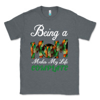 Charcoal Heather Being A Mom Makes My Life Complete For dark Classic Tee - Bettercallsaul
