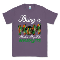 Lavender Being A Mom Makes My Life Complete For dark Classic Tee - Bettercallsaul