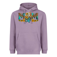 Lavender Western Charolais Cow Mom Life Heavyweight Hoodie - LillyAllenDesigns