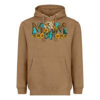 Toasted Coconut Western Charolais Cow Mom Life Heavyweight Hoodie - LillyAllenDesigns