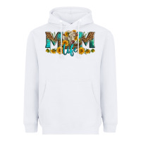 White Western Charolais Cow Mom Life Heavyweight Hoodie - LillyAllenDesigns