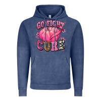 Vintage Denim go fight cure pumpkin Vintage Hoodie - texasbilliewilder