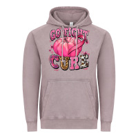 Go Fight Cure Pumpkin Vintage Hoodie | Teevron
