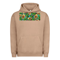 Pigment Burro avacado with turquoise and leopard background 11 oz mug Urban Hoodie - BarkalooDesign