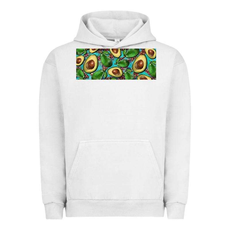 Avacado With Turquoise And Leopard Background 11 Oz Mug Urban Hoodie by BarkalooDesign | Teevron