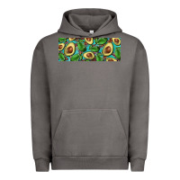 Pigment Tornado avacado with turquoise and leopard background 11 oz mug Urban Hoodie - BarkalooDesign
