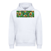 White avacado with turquoise and leopard background 11 oz mug Urban Hoodie - BarkalooDesign