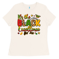 Bone it's the black excellence for me Ladies Tee - LillyAllenDesigns