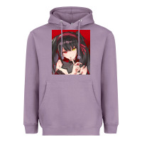 Lavender tokisaki kurumi Heavyweight Hoodie - tuanDangUi