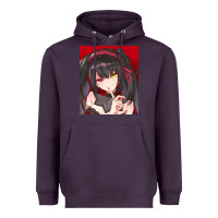 Plum tokisaki kurumi Heavyweight Hoodie - tuanDangUi