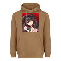 Toasted Coconut tokisaki kurumi Heavyweight Hoodie - tuanDangUi