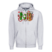 Heather Grey christmas nr nurse practitioner nurse Zipper Hoodie - LillyAllenDesigns