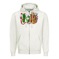 Oatmeal Heather christmas nr nurse practitioner nurse Zipper Hoodie - LillyAllenDesigns