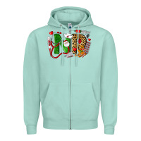 Seafoam christmas nr nurse practitioner nurse Zipper Hoodie - LillyAllenDesigns