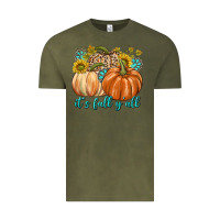 Vintage Olive It's Fall Y'all Vintage Tee - texasbilliewilder
