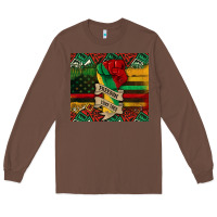 Chestnut juneteenth freedom since 1865 Long Sleeve Tee - CowGirlArtShop