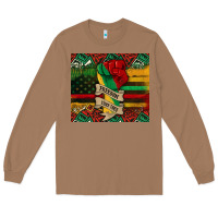 Toasted Coconut juneteenth freedom since 1865 Long Sleeve Tee - CowGirlArtShop