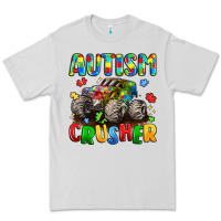 Dove Grey autism crusher Premium Tee - LillyAllenDesigns