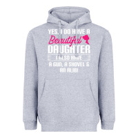 Heather Grey Father Yes I Do Have A Beautiful Daughter Heavyweight Hoodie - tuanDangUi